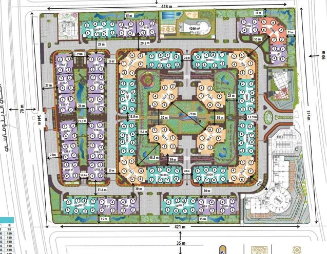 Golden Yard New Capital City master plan