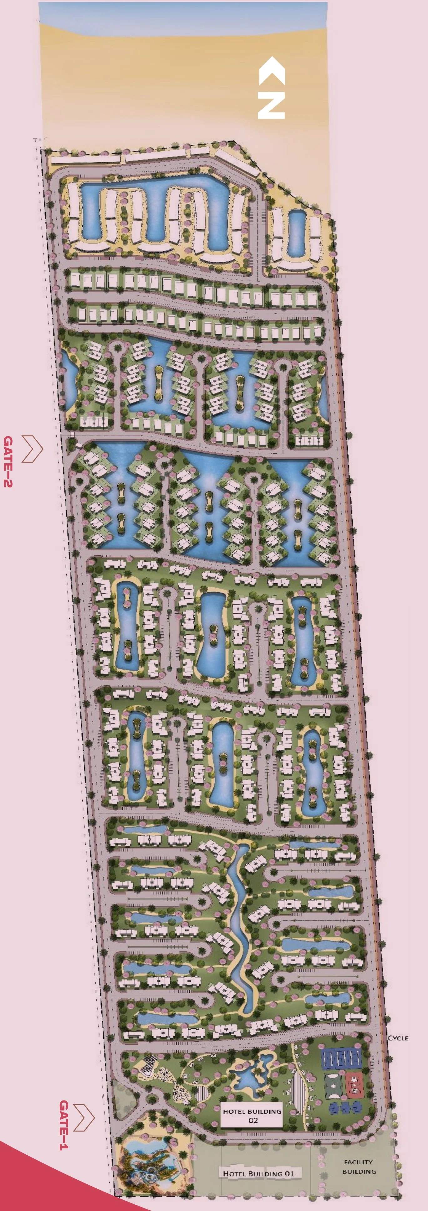 Hacienda Waters North Coast-Sahel master plan