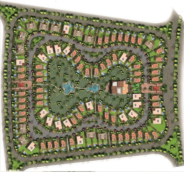 Zizinia Gardens New Cairo master plan