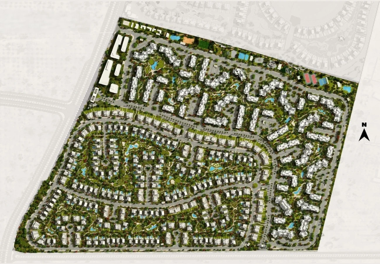 The Estates Residence New Zayed master plan