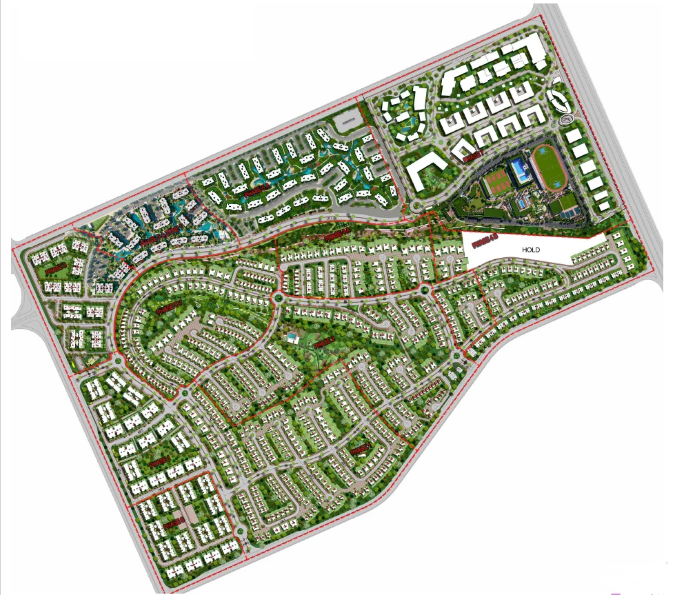 Palmet New Cairo master plan