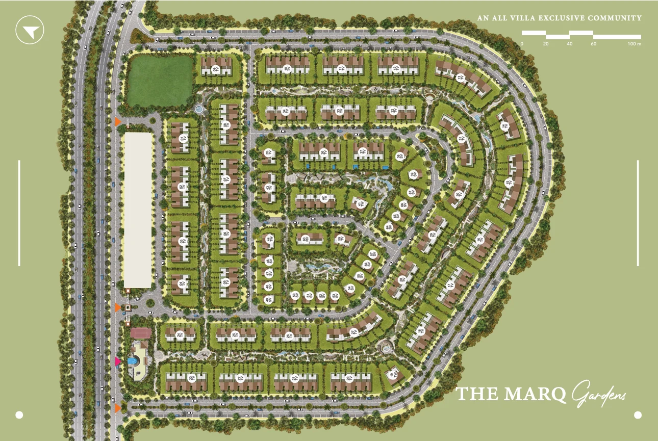 The Marq New Cairo master plan