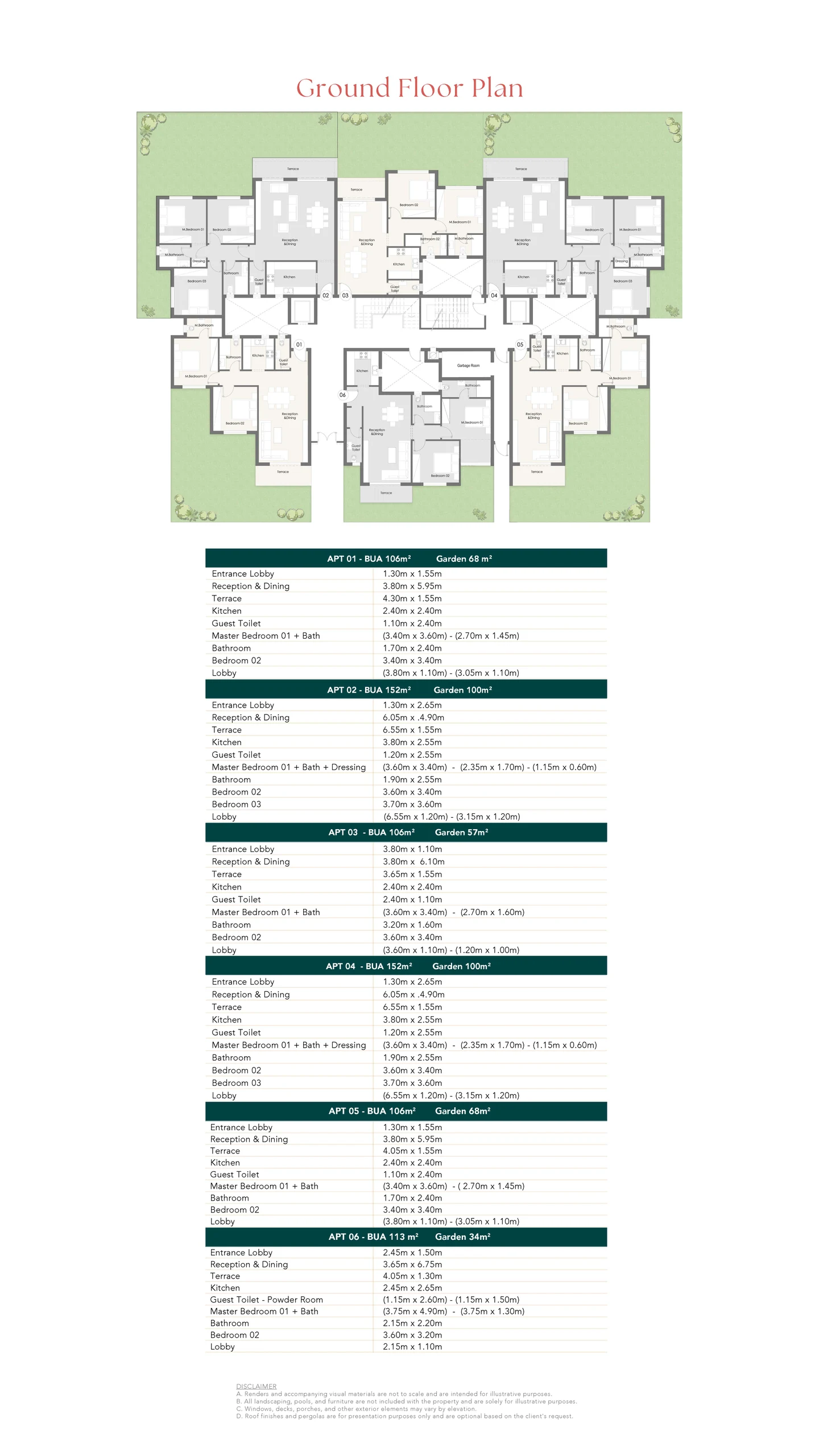 Apartments for sale in Capital Gardens New Cairo — Apartment