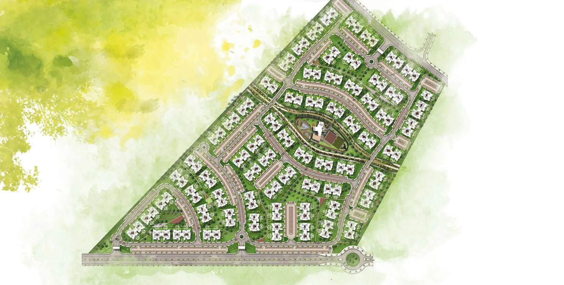 Capital Gardens New Cairo master plan