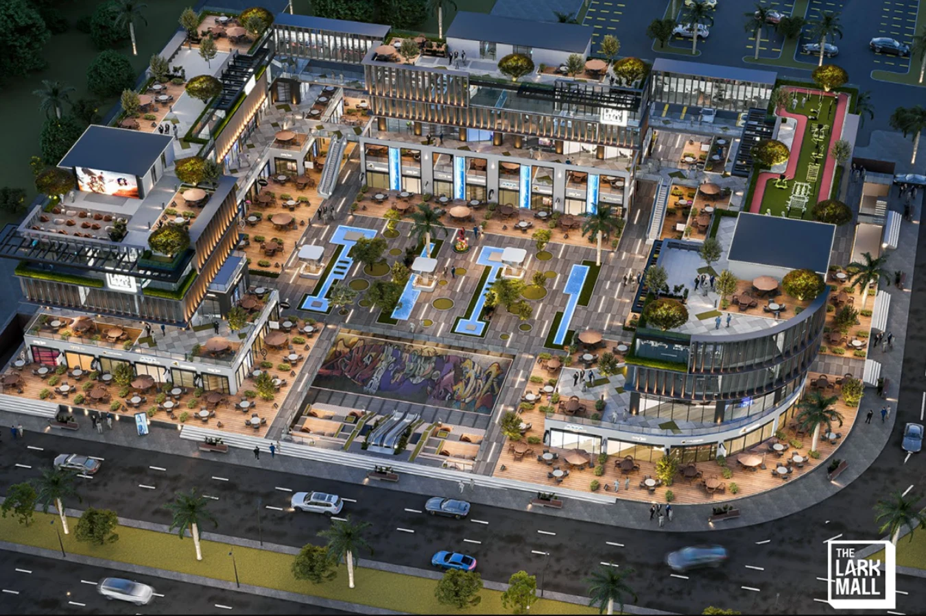 The Lark Mall New Cairo master plan