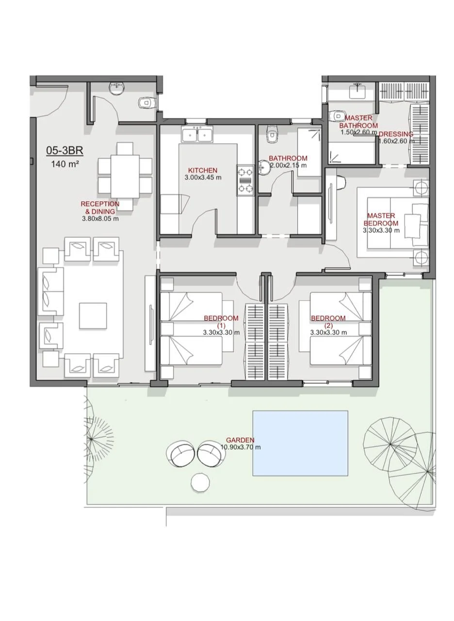 Apartments for sale in Botanica 6th of October City — Apartment
