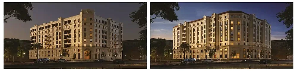 عمارة في كمبوند ميادين