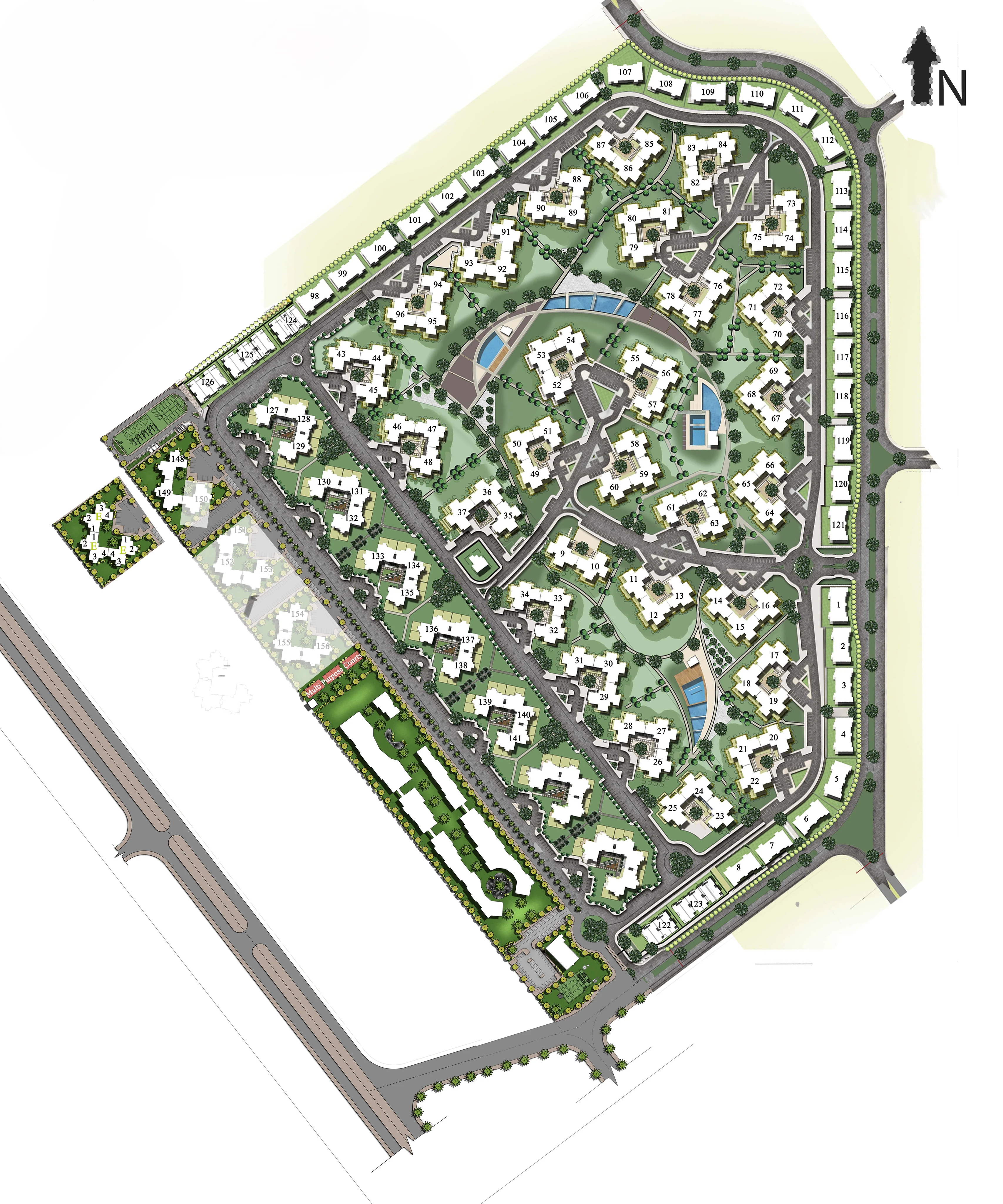 Palm Parks 6th of October City master plan