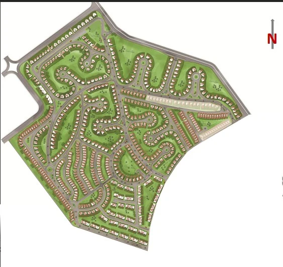 Palm Hills Golf Extension 6th of October City master plan
