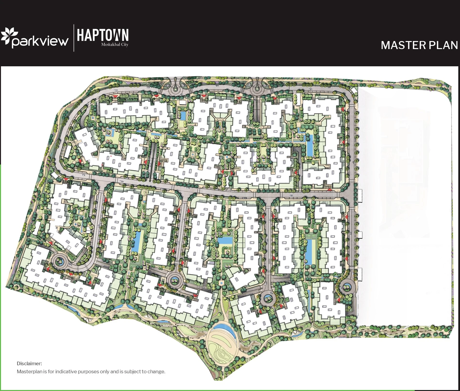 Park View New Cairo master plan