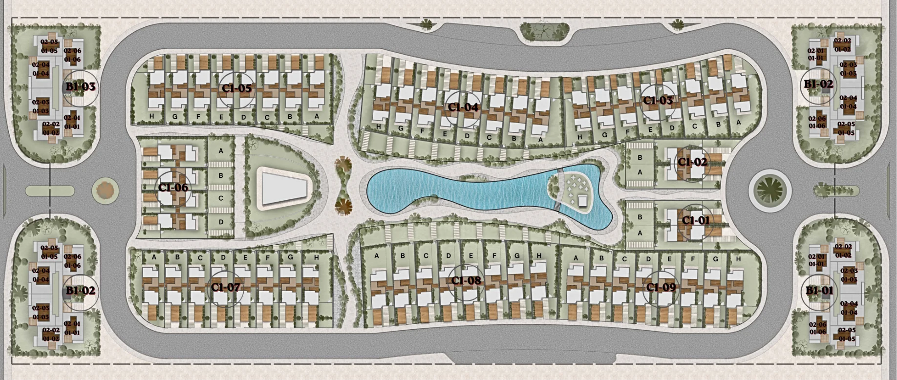 V residence 6th of October City master plan
