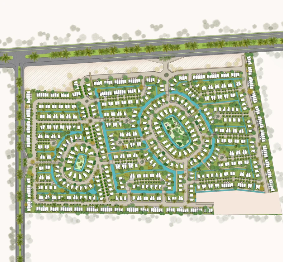 Rivers New Zayed master plan