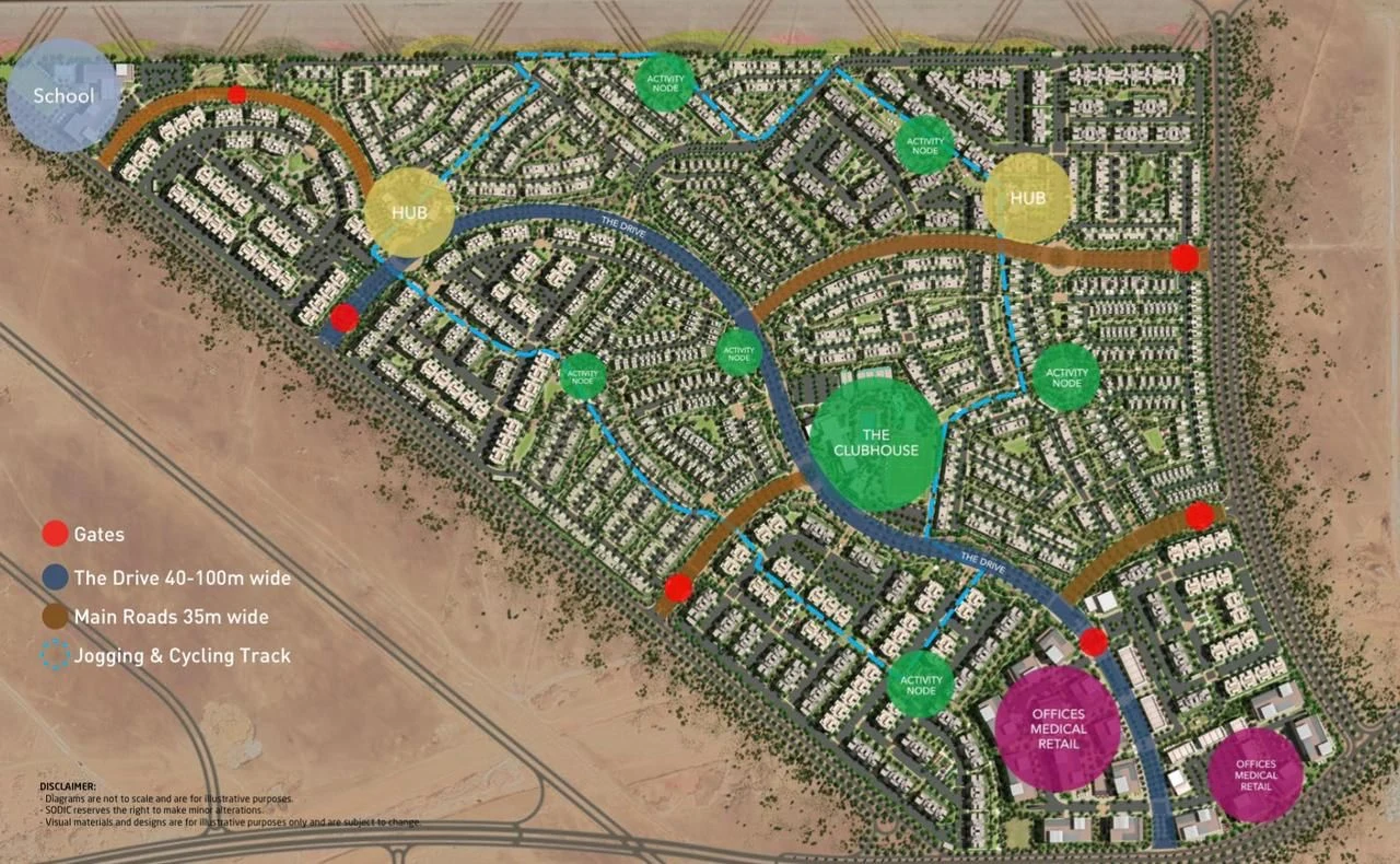 VYE SODIC New Zayed master plan