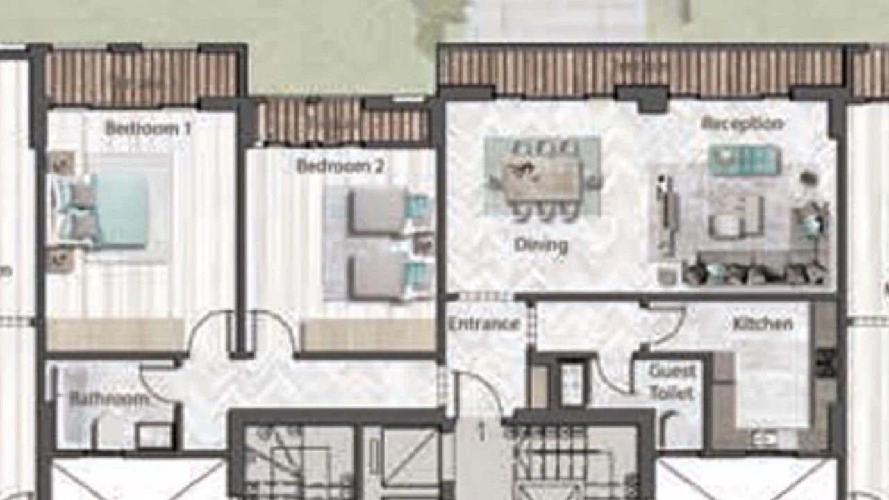 Apartments for sale in Green Square New Cairo — Apartment