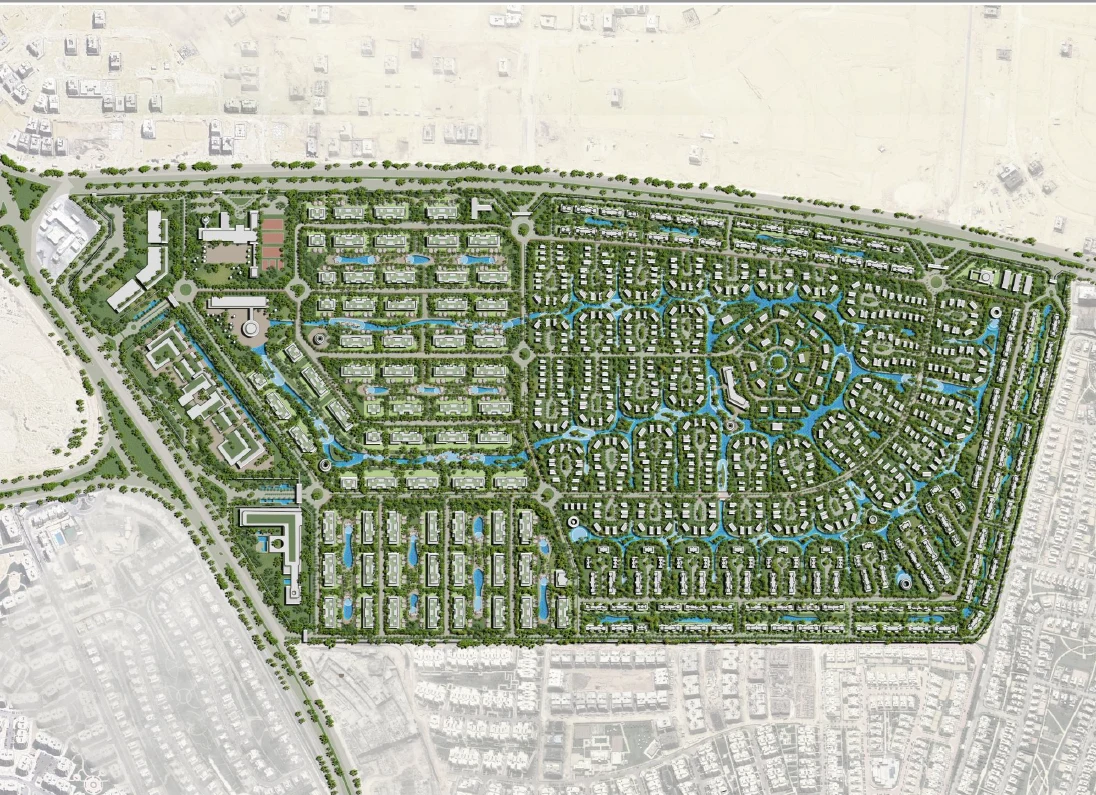 Zomra East New Cairo master plan