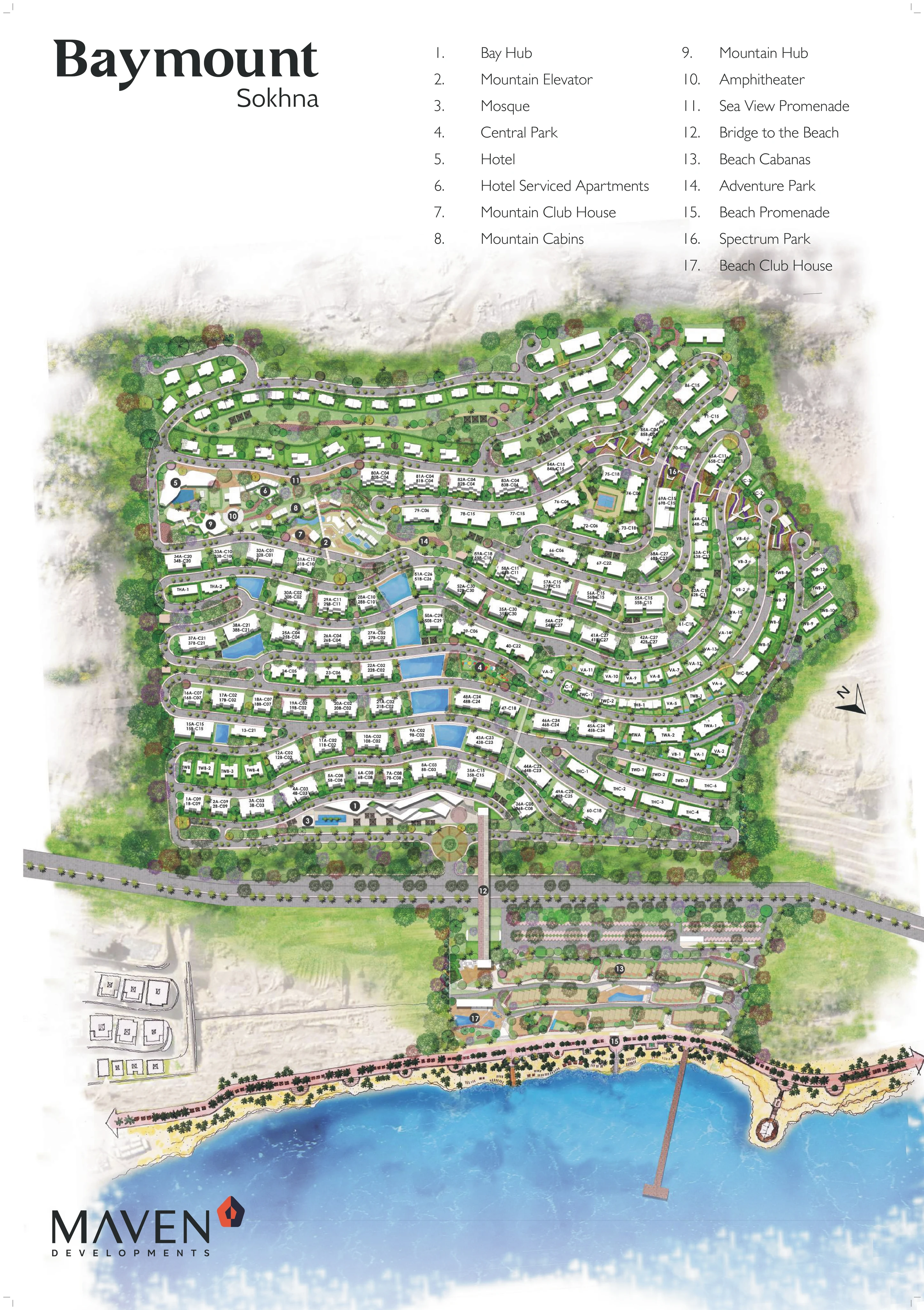 Baymount Ain Sokhna master plan