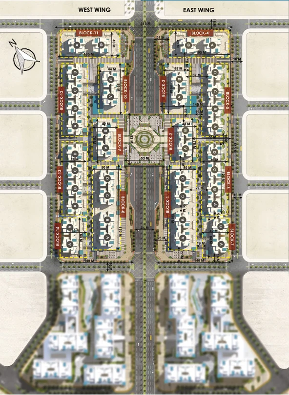 ماستر بلان داون تاون اكستنشن الساحل الشمالي