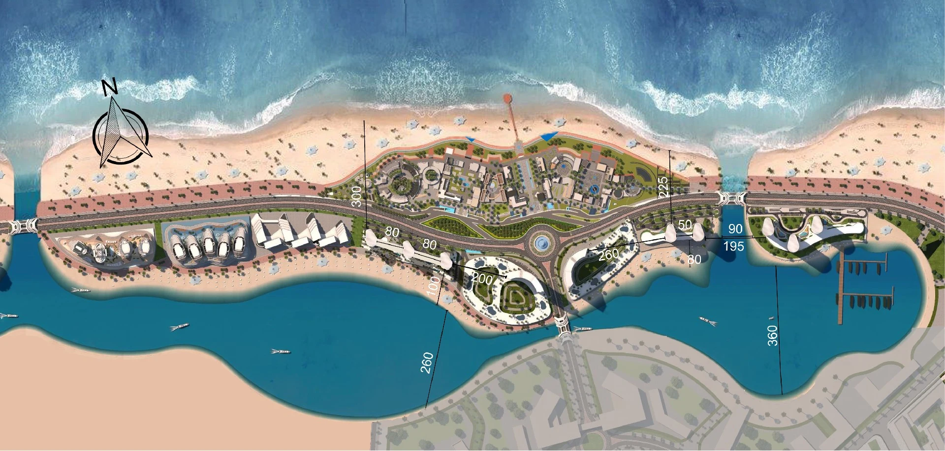 North Edge New Alamein North Coast-Sahel master plan