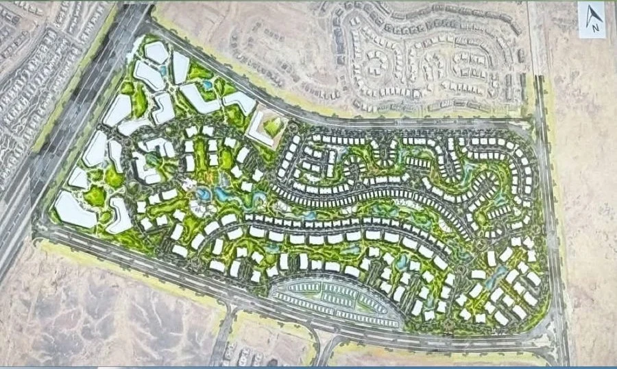 Hyde Park Central New Cairo master plan