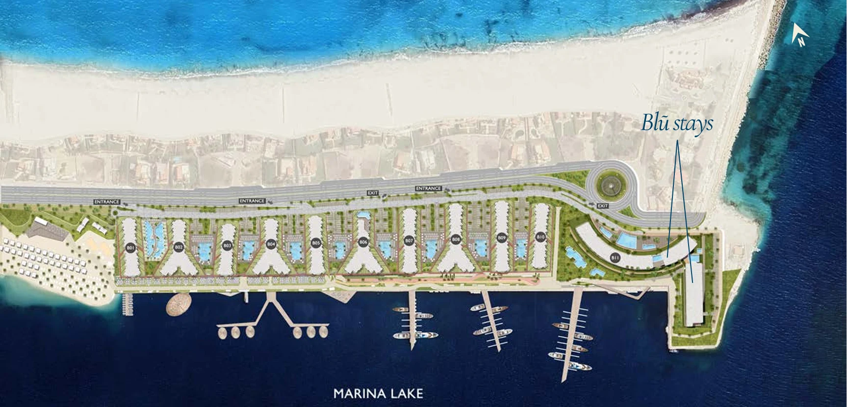 The Island - Marina 5 North Coast-Sahel master plan
