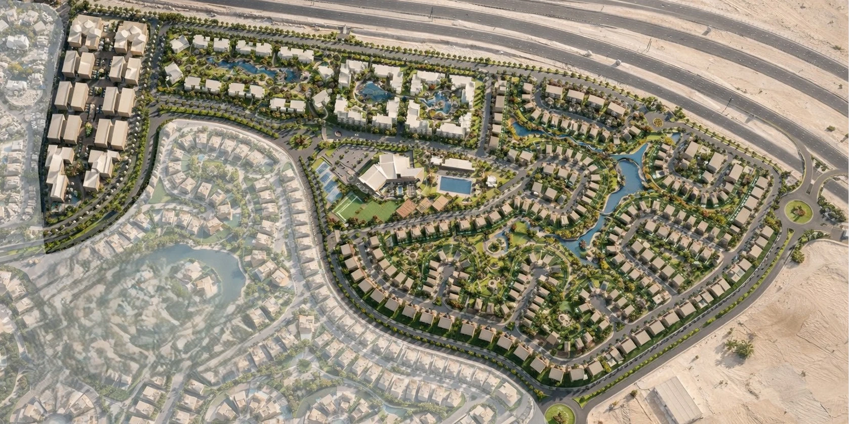 The Hillage El Sheikh Zayed master plan