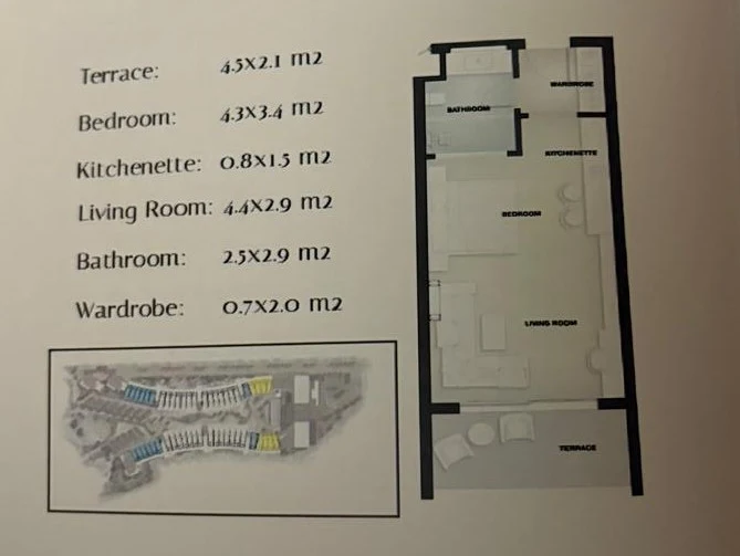 What units does Bayside have? — Studio