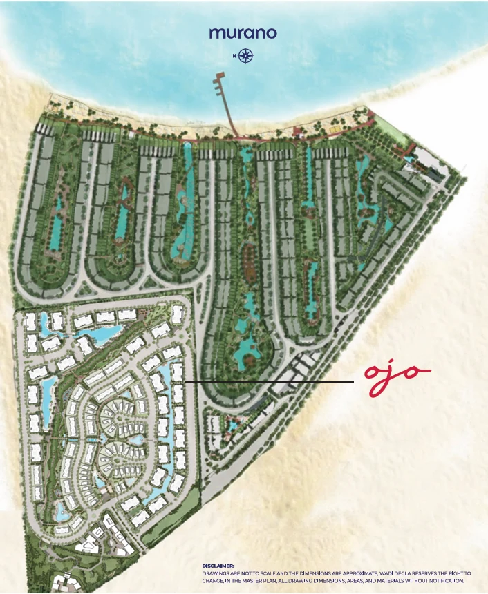 Murano Ain Sokhna master plan