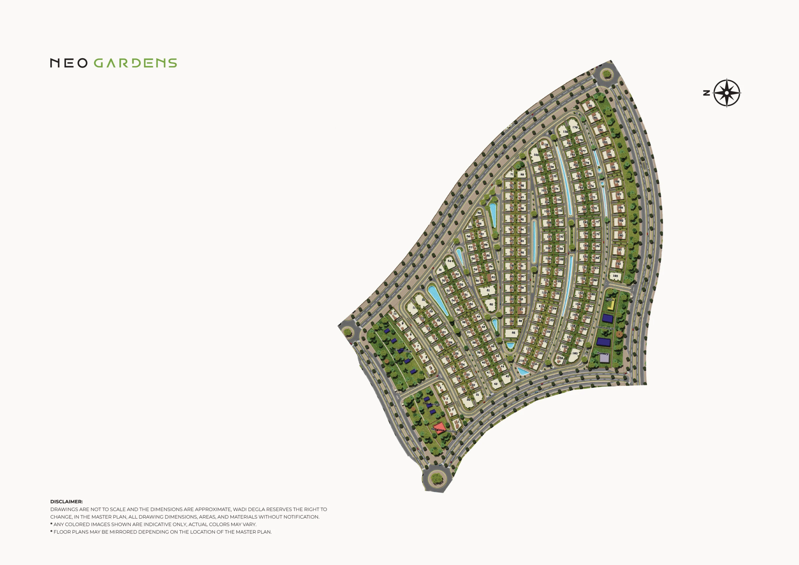 Neo Gardens New Cairo master plan
