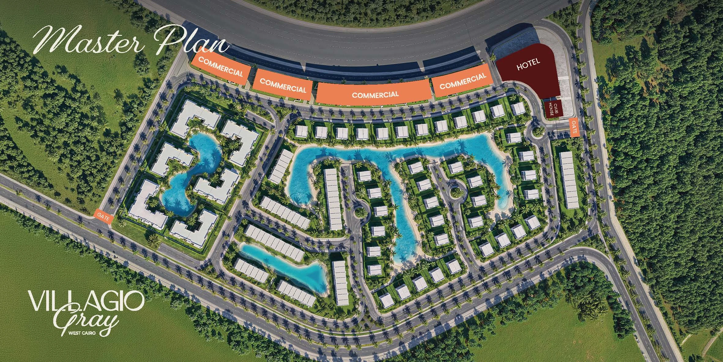 Villagio Gray 6th of October City master plan