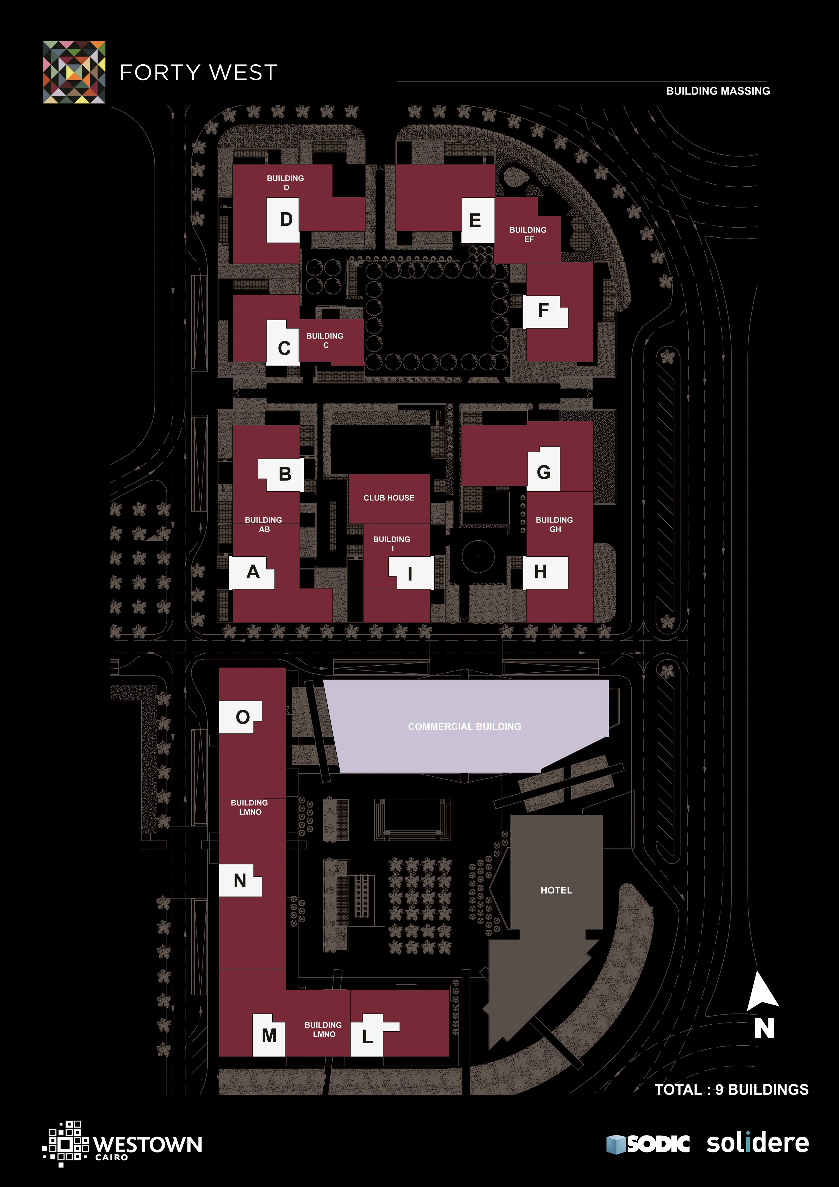 Forty West Phase I 6th of October City master plan