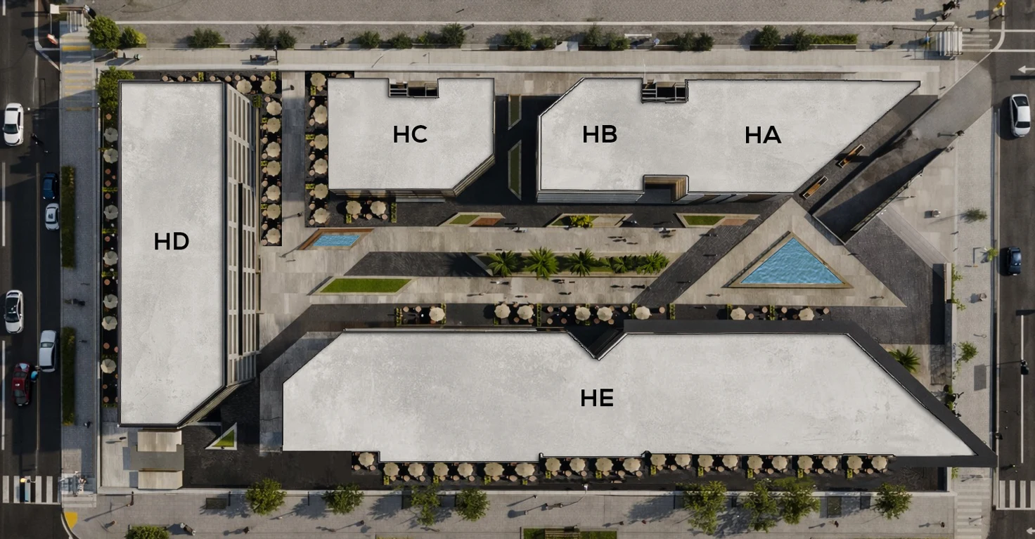 H:RS Mall New Cairo master plan