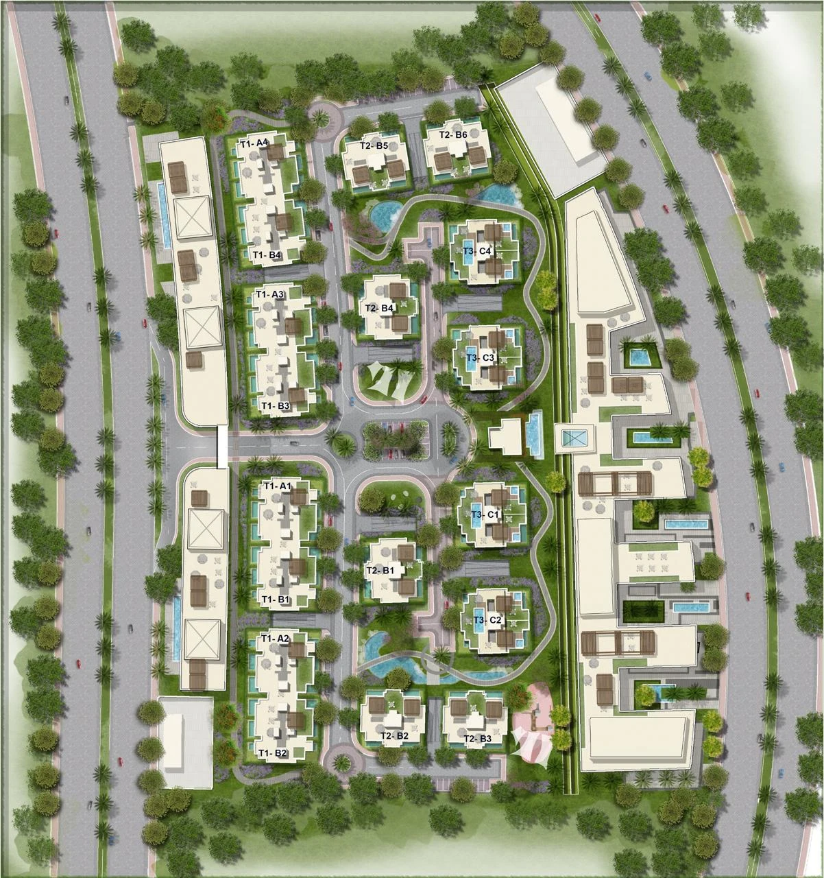 La Colina El Sheikh Zayed master plan