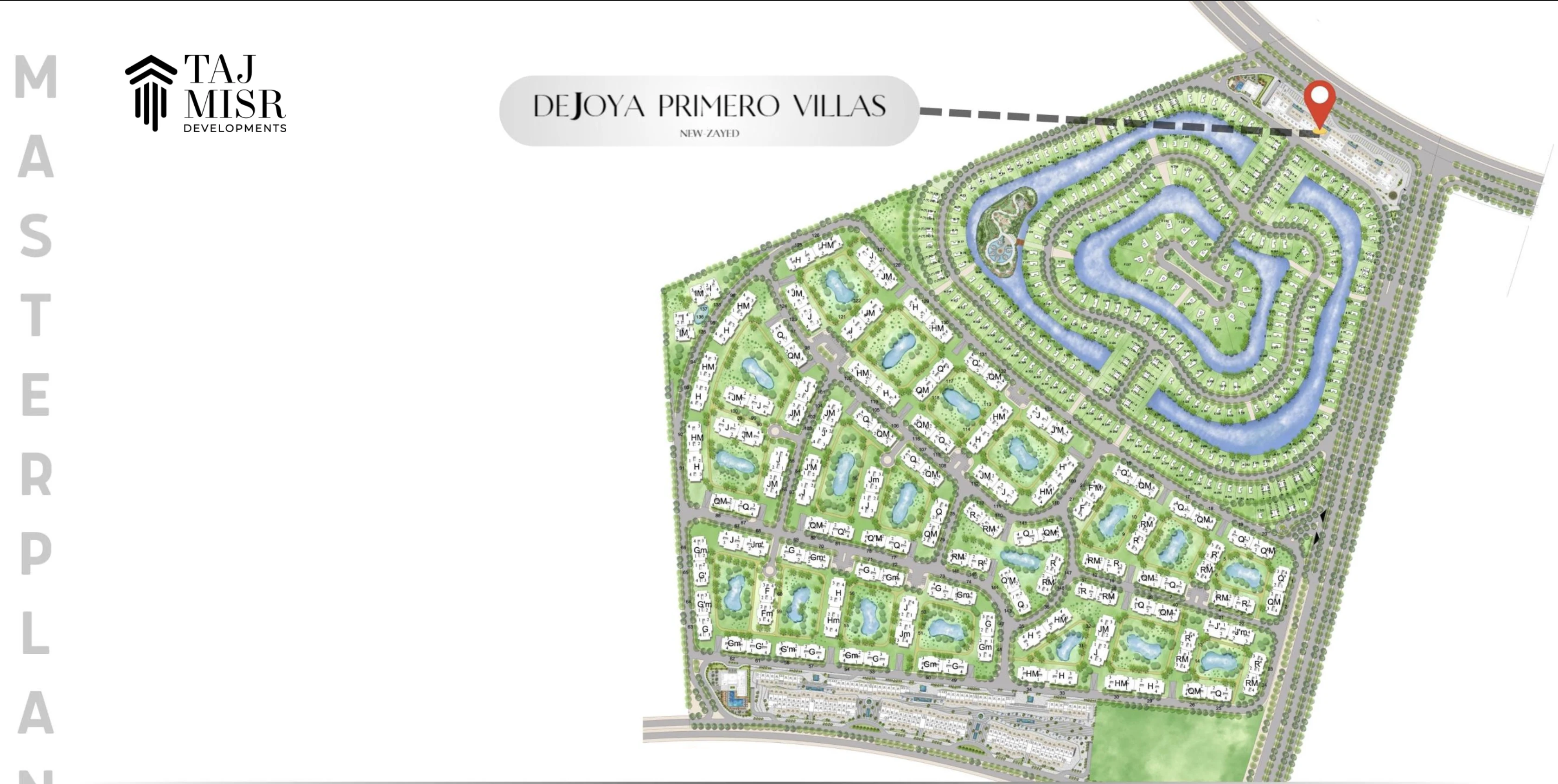 Dejoya Primero Villas New Zayed master plan