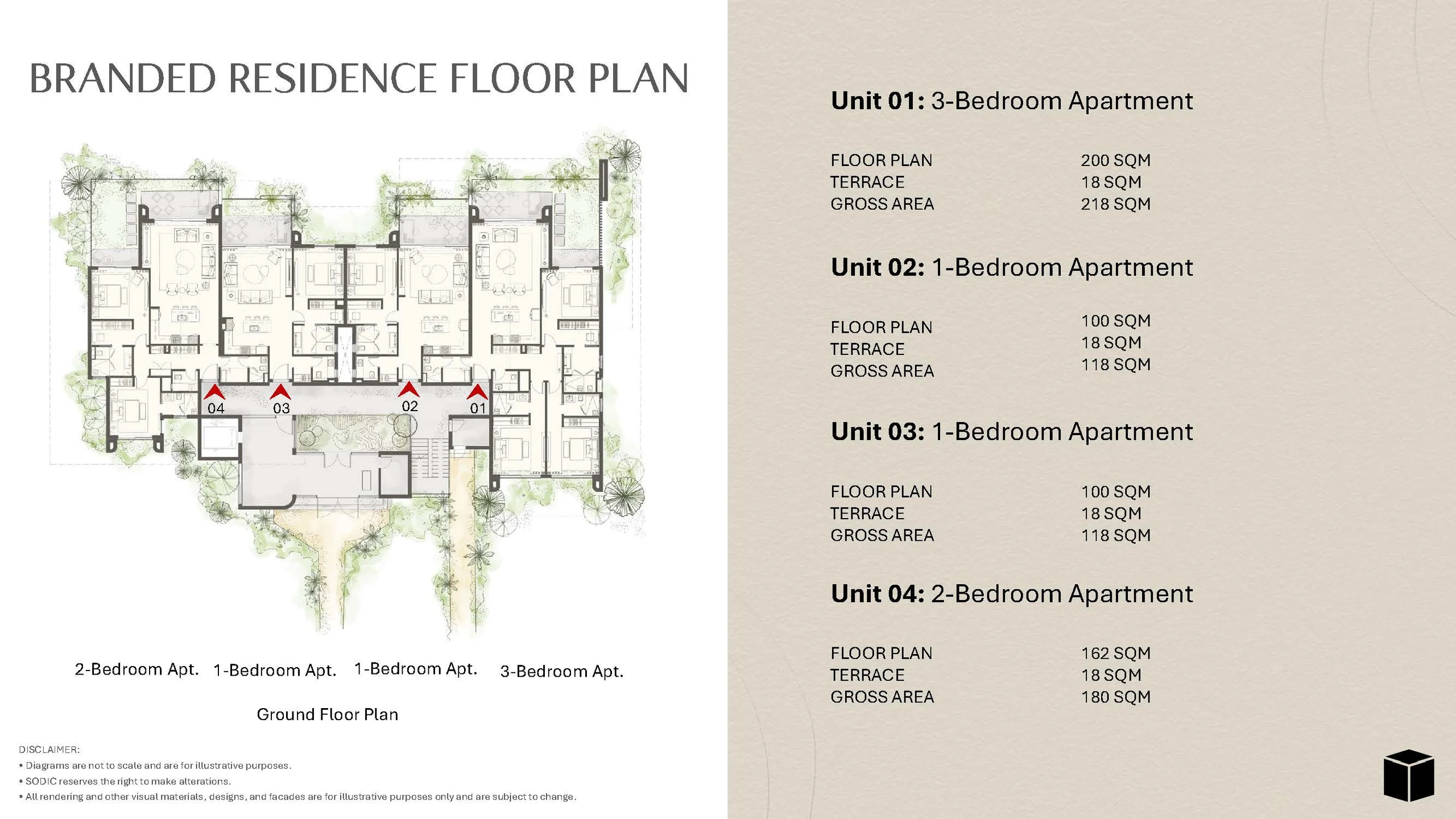Apartments for sale in Nobu Residence North Coast-Sahel — Apartment