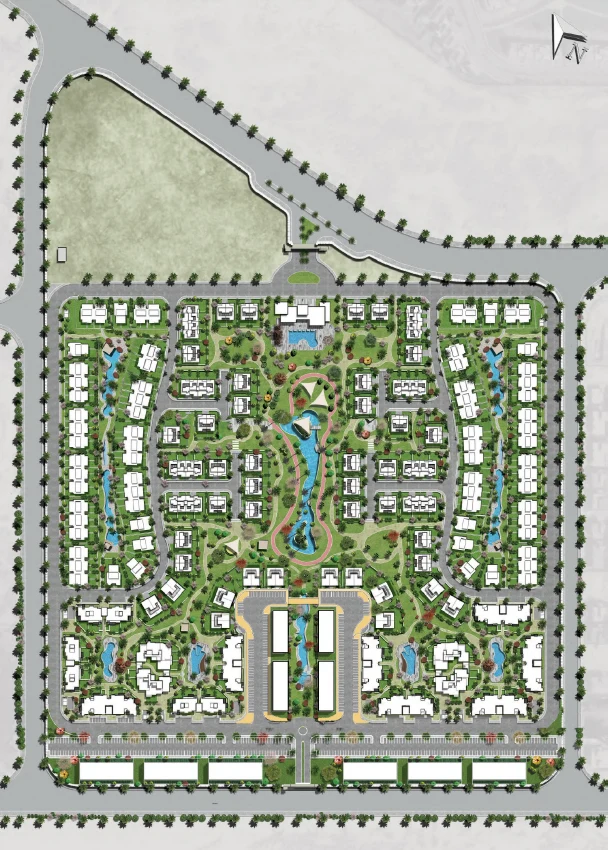 Garden Lakes 6th of October City master plan