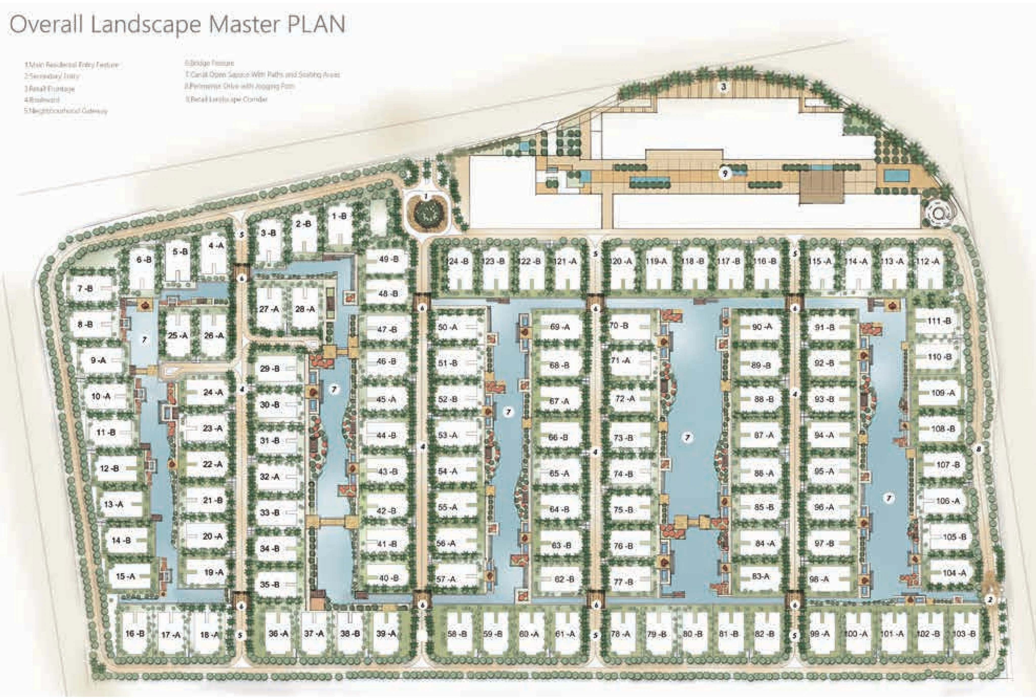 Lake View Residence New Cairo master plan