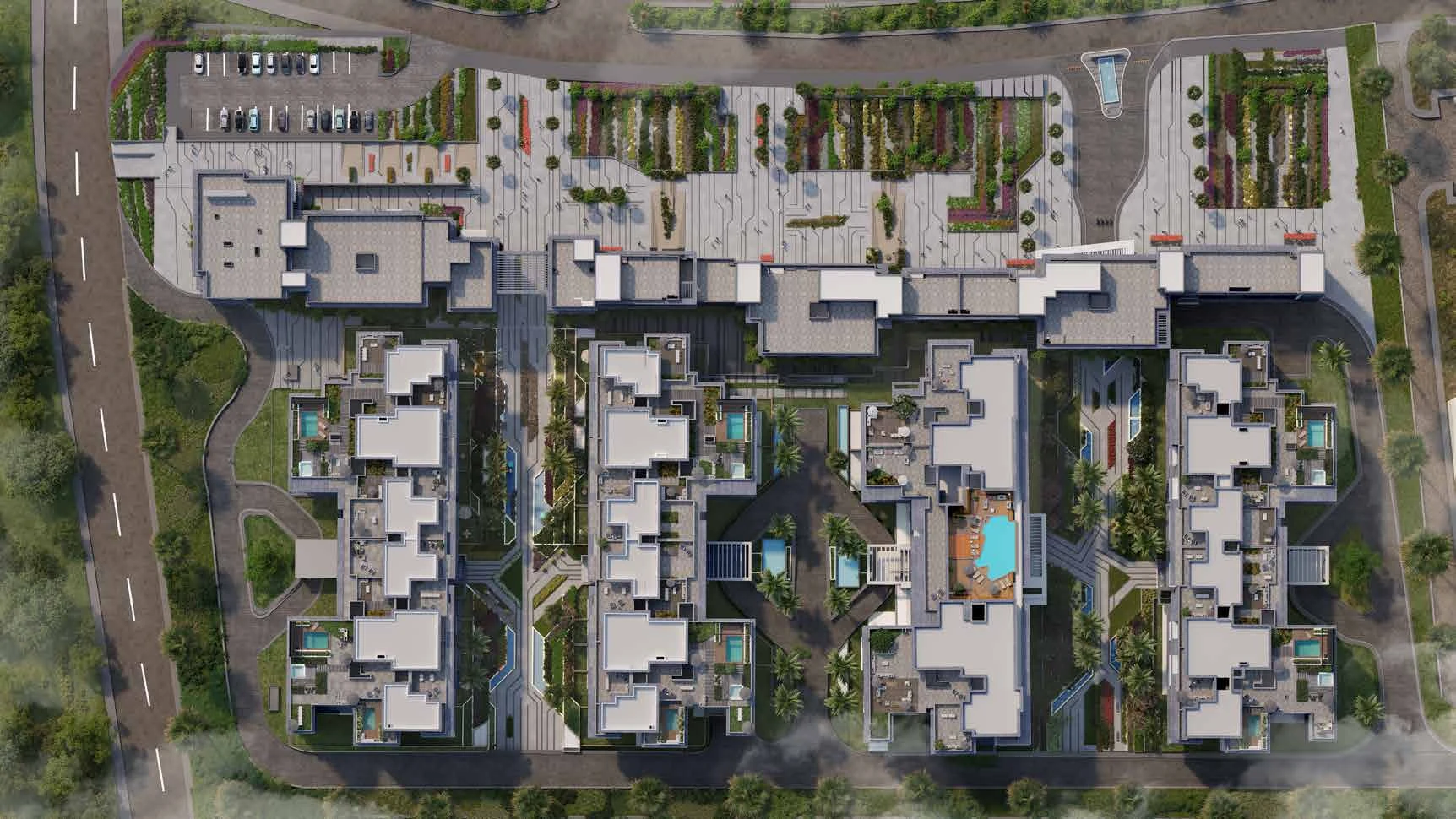 Hyatt Centric El Sheikh Zayed master plan