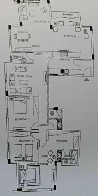 Apartments for sale in Acasa New Cairo — Apartment
