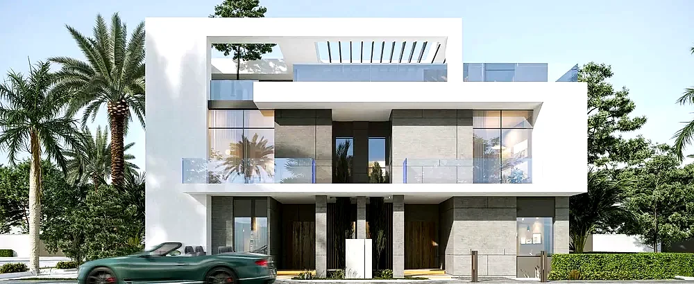 Another view of Q Hills compound in New Zayed