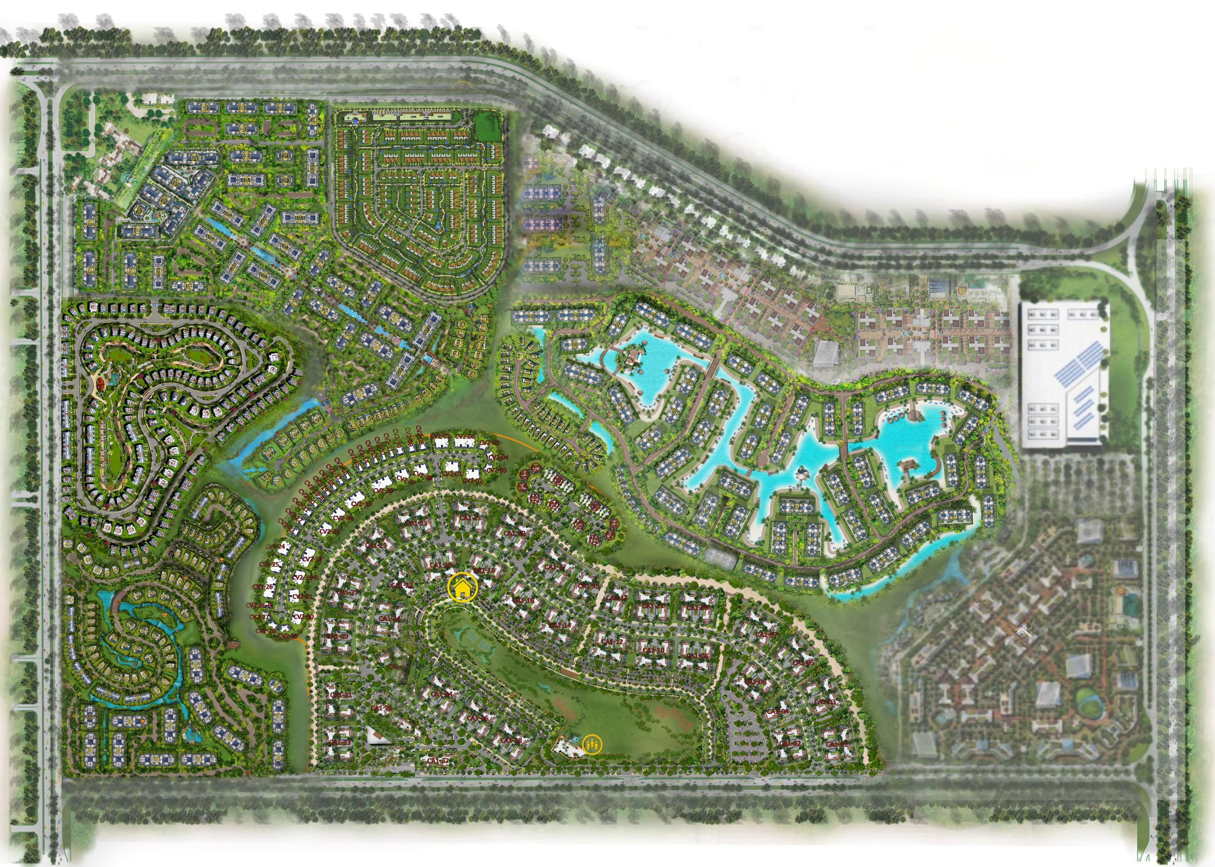 Mountain View ICity New Cairo master plan