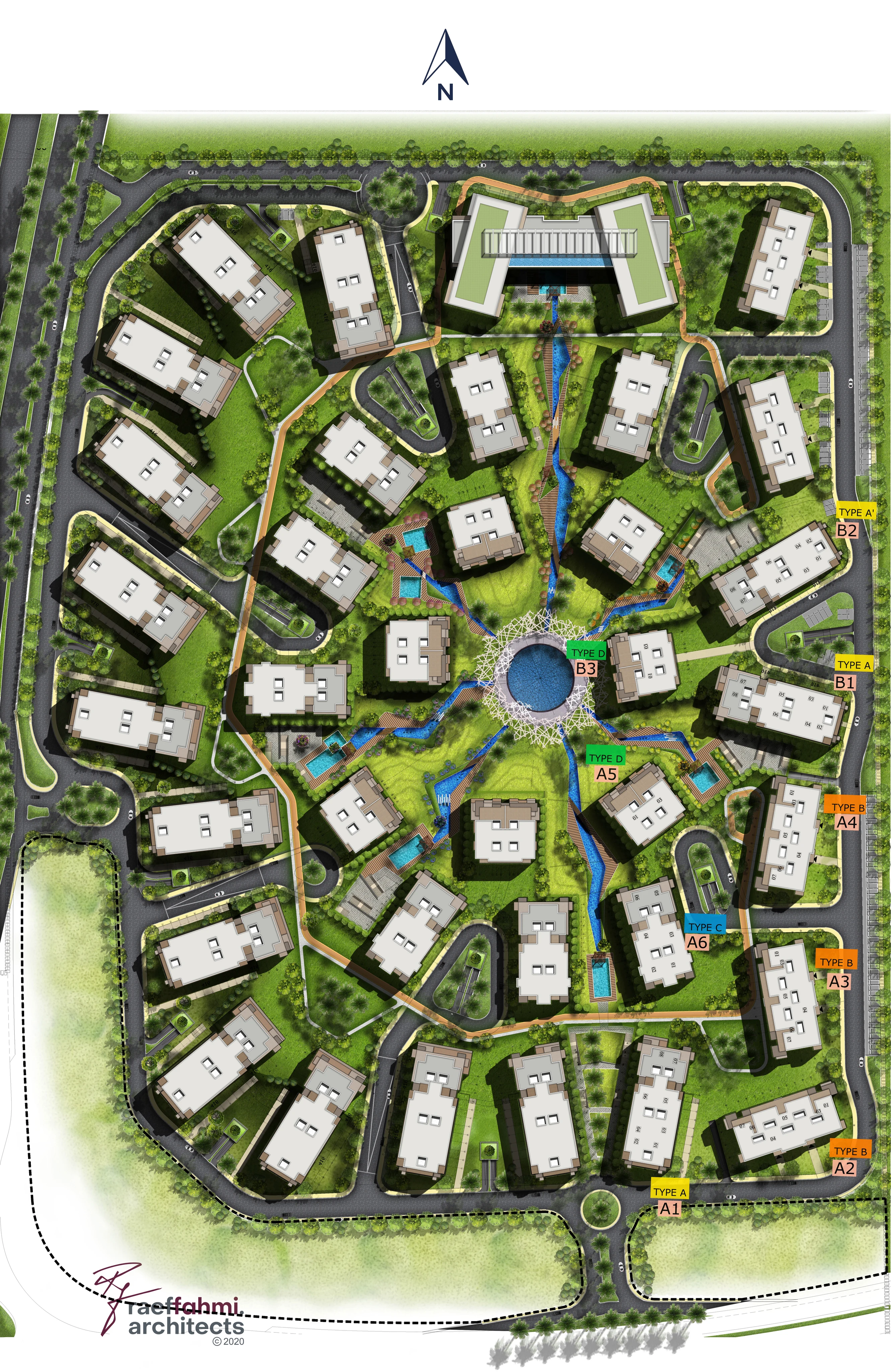 Nest New Cairo master plan