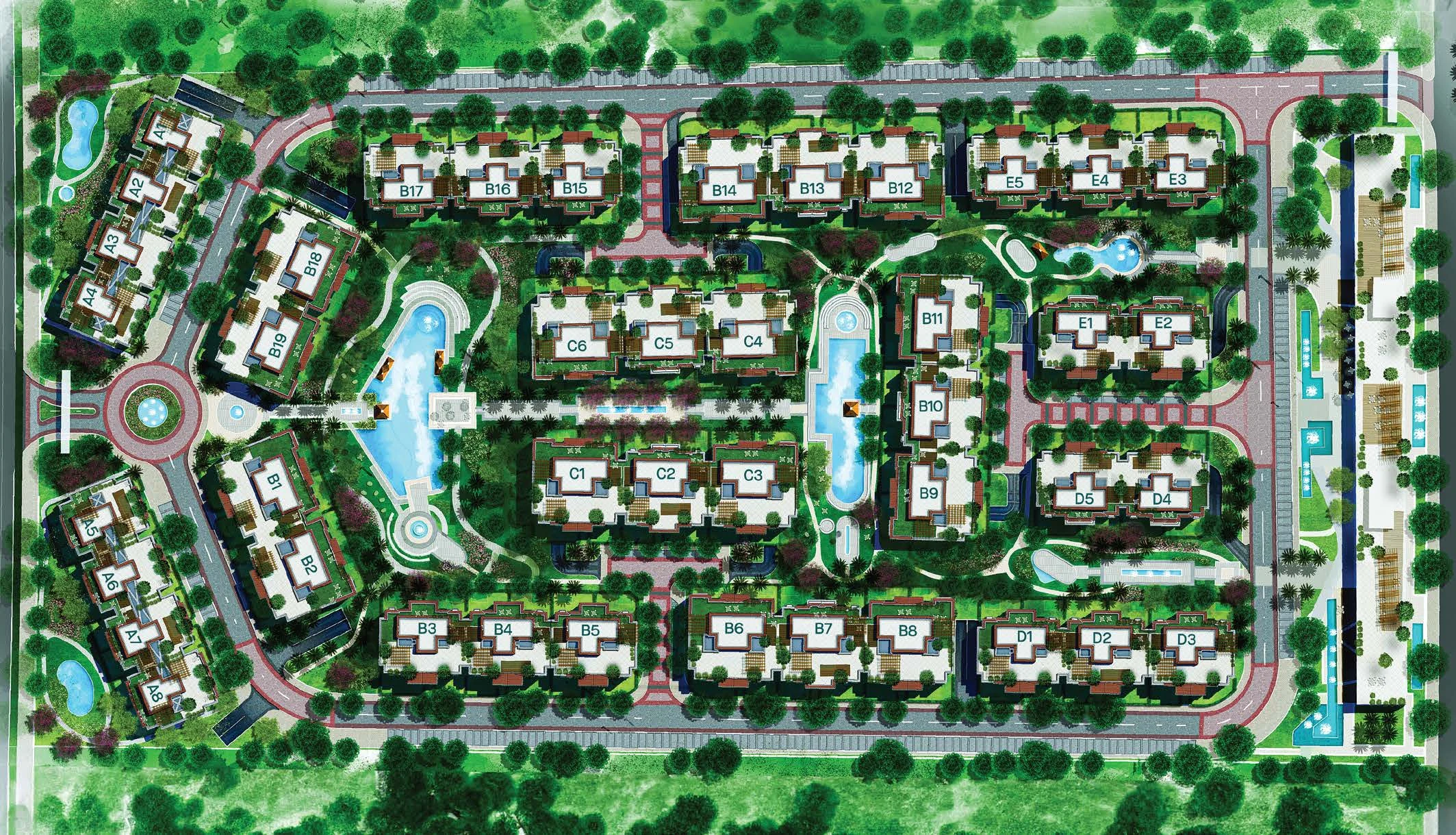ماستر بلان ريجنتس سكوير القاهرة الجديدة