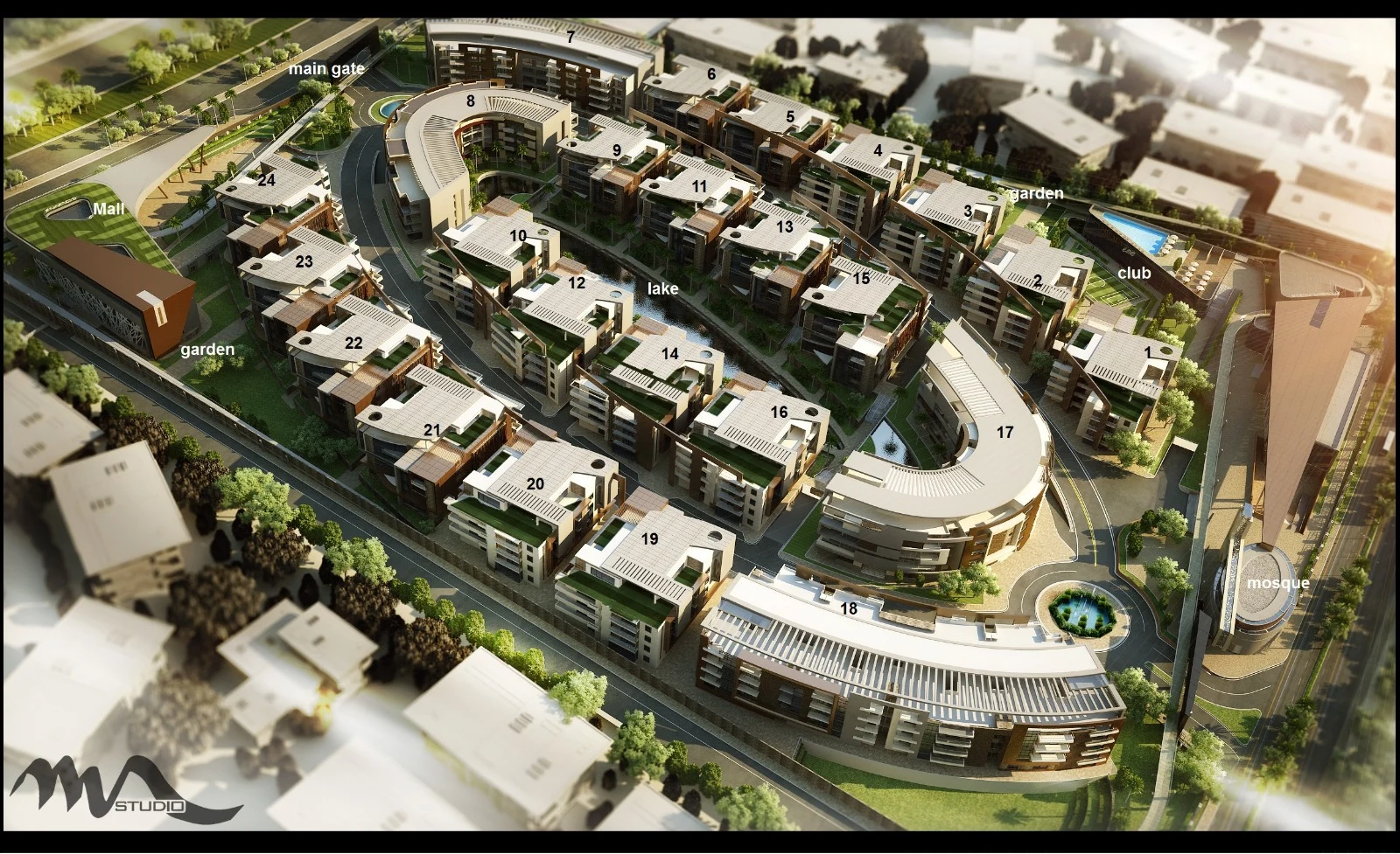 La Mirada New Cairo master plan