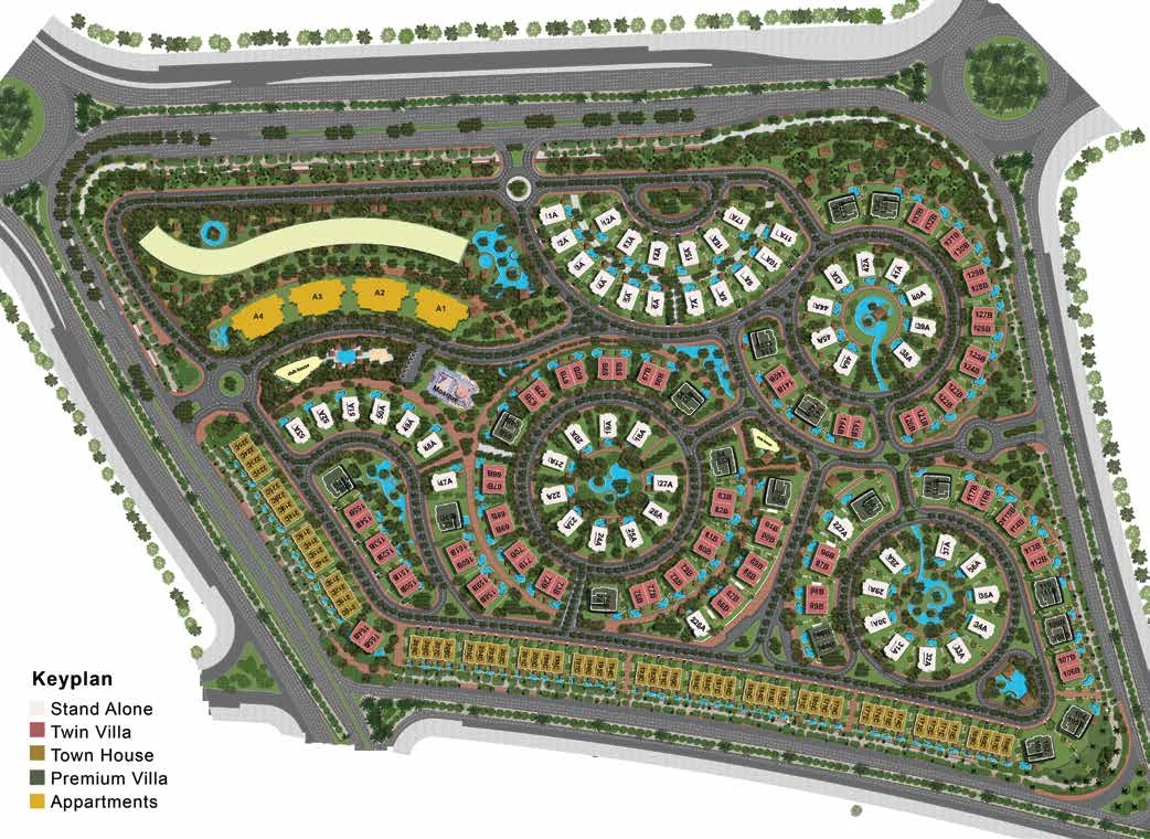 La Verde Casette New Capital City master plan