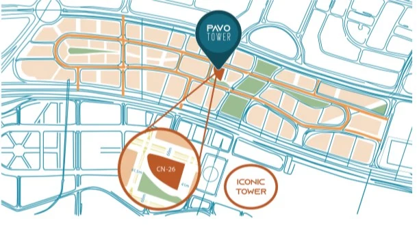 Pavo Tower New Capital City master plan