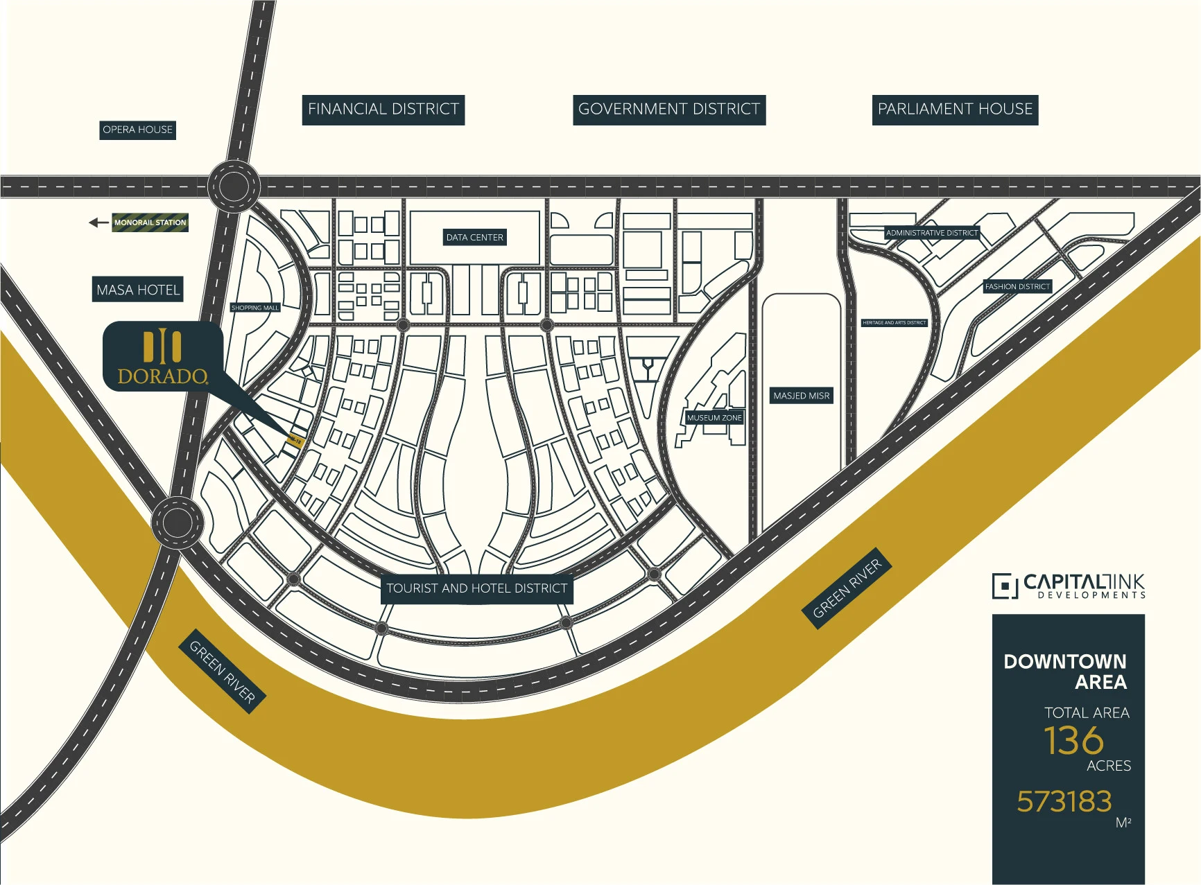 Dorado New Capital City master plan