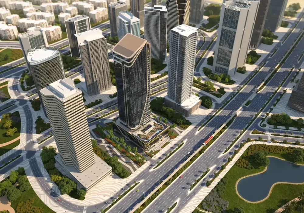 6ixty Iconic Tower New Capital City master plan